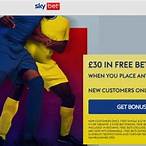 sky bet free spin